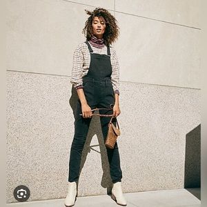 Madewell Skinny overalls in lunar wash Small